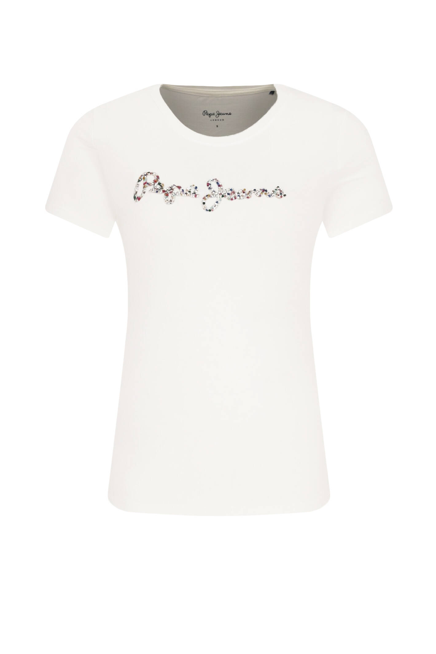 Jeans Pepe | | Slim White DORITA London T-shirt Fit