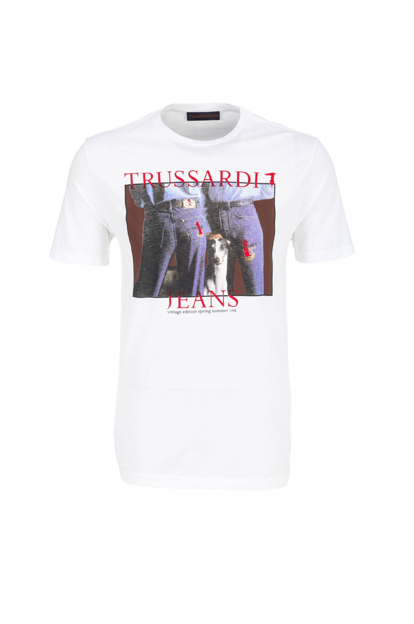 T-shirt Trussardi | White | Gomez.pl/en