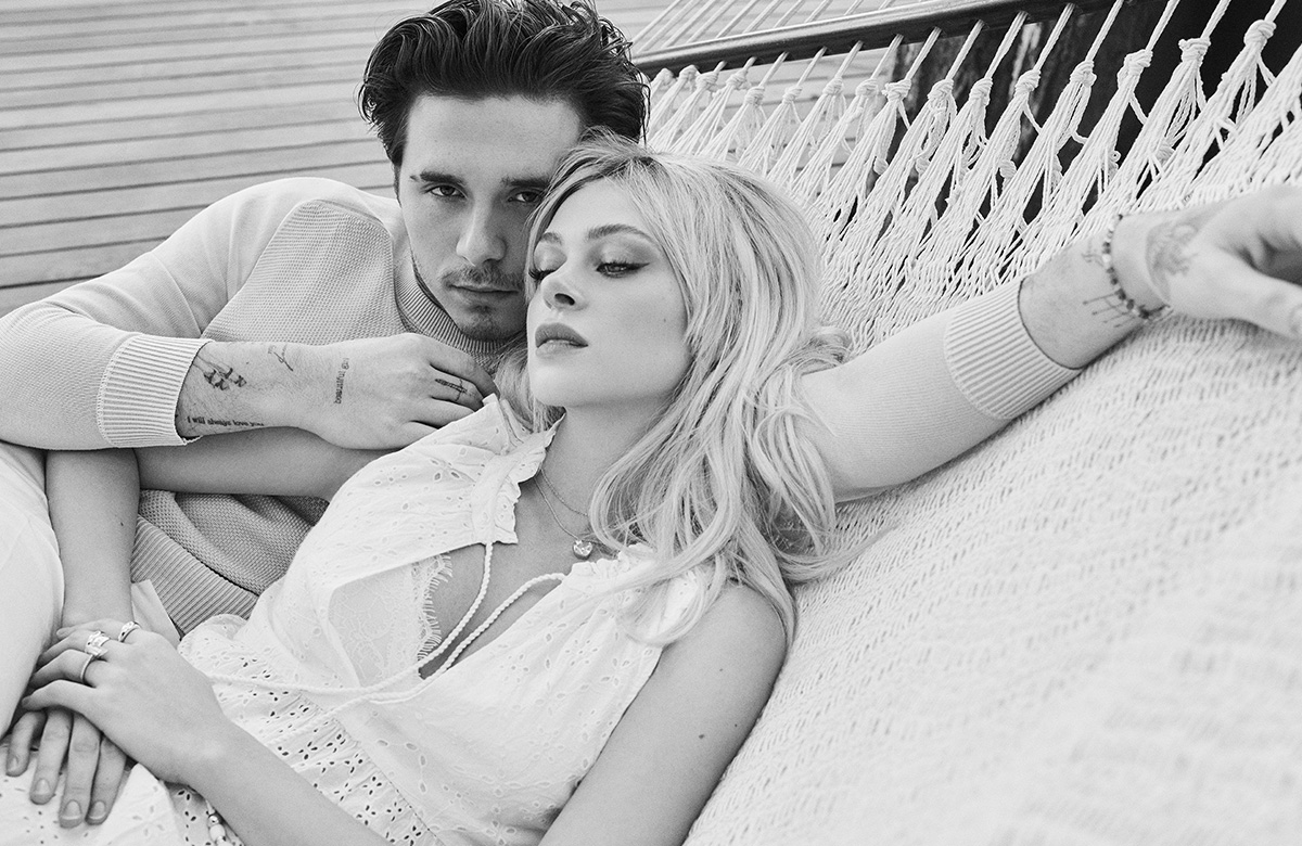 Brooklyn Beckham and Nicola Peltz in Pepe Jeans London campaign