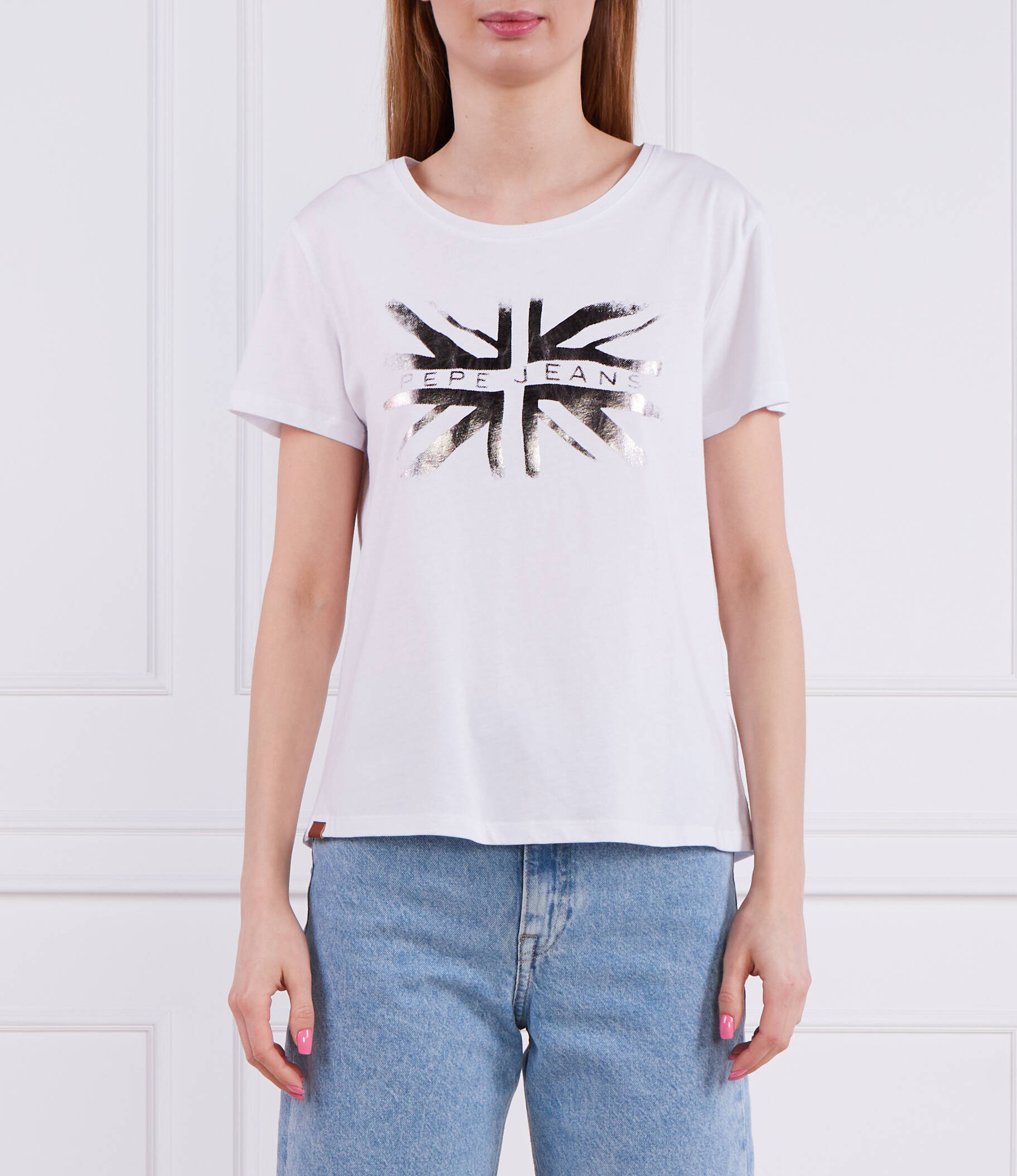 Regular Jeans London T-shirt | LALI Fit White Pepe |