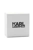 Сережки k/ikonik pave heart earrings Karl Lagerfeld золотий