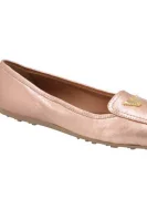 Ballet shoes Emporio Armani 	pink gold	