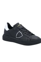 Leather sneakers TEMPLE FEMME Philippe Model black