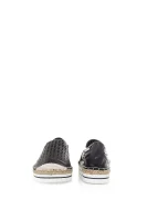 Cut-Out Espadrilles Love Moschino black