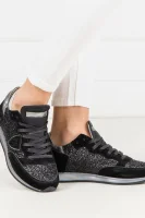 Skórzane sneakersy Tropez Philippe Model czarny