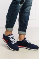 Sneakers TRAIN 85 | with addition of leather POLO RALPH LAUREN navy blue