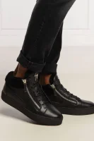 Leather sneakers MAY LONDON Giuseppe Zanotti black