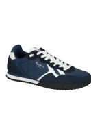 Sneakers HOLLAND SERIE 1 | with addition of leather Pepe Jeans London navy blue