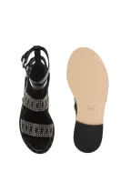 Iodio gladiator sandals Pinko black