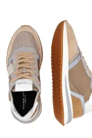 Leather sneakers Philippe Model beige