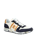 Sneakers ERIC | with addition of leather Premiata navy blue