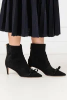 Leather ankle boots Red Valentino black