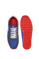 Sneakersy Trussardi niebieski