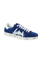 Leather sneakers Andy Premiata navy blue
