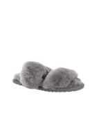 Leather lounge footwear Morphett EMU Australia gray