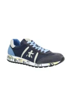 Sneakers LUCY | with addition of leather Premiata navy blue
