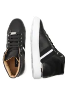 Leather sneakers Stripe Philipp Plein black