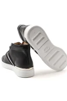 Leather sneakers Stripe Philipp Plein black