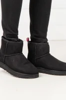 Leather snowboots CLASSIC UGG black
