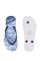 Beach Indigo flip-flops Pepe Jeans London navy blue