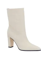 Leather ankle boots DREE Bally 	off white	
