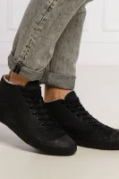 Leather sneakers Kenzo black