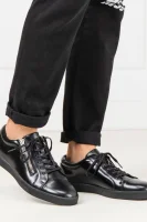 шкіряне кросівки ibrahim Calvin Klein чорний