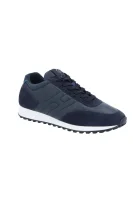 Leather sneakers H429 Hogan navy blue