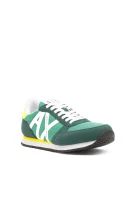 Sneakersy Armani Exchange zielony
