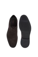 Leather derby shoes NEOCLASS DERB SD HUGO brown
