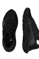 Leather sneakers RUN-ROW Balmain black