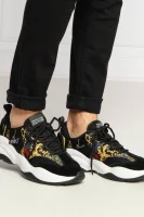 Sneakers EXTREME | with addition of leather Versace Jeans Couture black