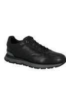Leather sneakers Arigon BOSS BLACK black