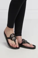 Leather flip-flops MILLER CLOUD TORY BURCH black