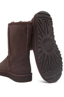 Leather snowboots W Classic Short II UGG brown