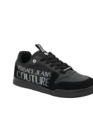 Sneakers | with addition of leather Versace Jeans Couture black