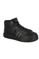 Leather sneakers YVONNE Trussardi black