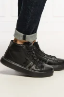 Leather sneakers YVONNE Trussardi black