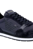 Sneakersy Emporio Armani navy blue
