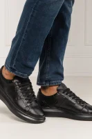 Leather sneakers KEAN Guess black