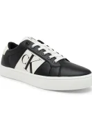 Leather sneakers CLASSIC CUPSOLE R LTH-NY MONOG CALVIN KLEIN JEANS black