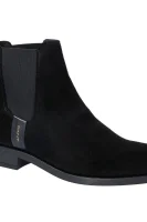 Leather jodhpur boots FAY Gant black