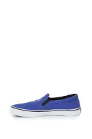 Velvet E17 Canvas Tiger Slip-On Sneakers Kenzo blue