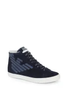 NEW pride high u sneakers EA7 navy blue