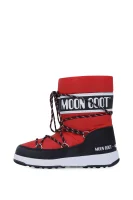 Śniegowce We Sport Jr Moon Boot czerwony