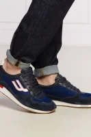 Leather sneakers GISMO-T-WG/129 Bally navy blue