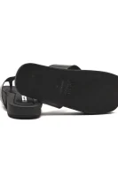 Sliders LIDO | with addition of leather Karl Lagerfeld black