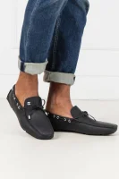 Leather loafers Just Cavalli black