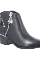 Leather cowboy boots NEDIVA Guess black