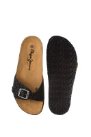 Oban Gliter sandals Pepe Jeans London black